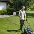 What are the two types of lawn mowers?