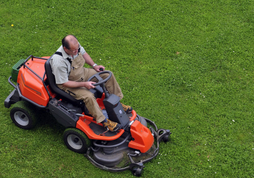 What's the difference between a riding lawn mower and a tractor?
