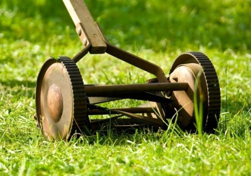 What is the push lawn mower called?